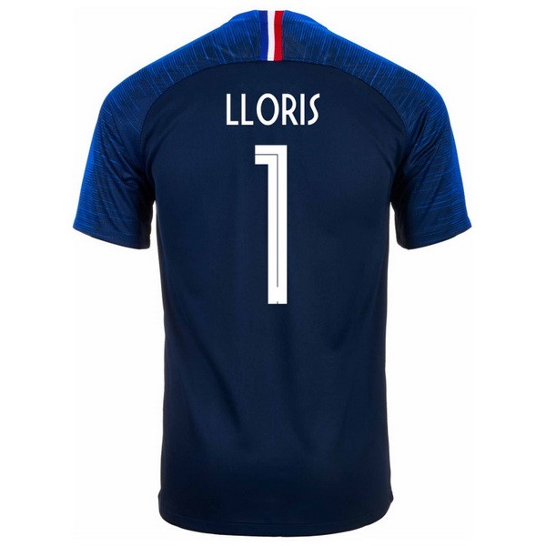 Camiseta Francia 1ª Lloris 2018 Azul